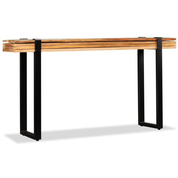 vidaXL Console Table Solid Reclaimed Wood Adjustable - Image 6