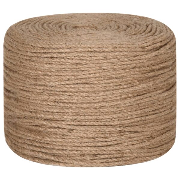 vidaXL Rope 100% Jute 0.2" 19685" - Image 3