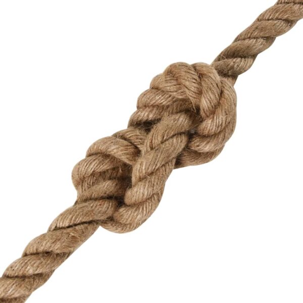 vidaXL Rope 100% Jute 0.2" 19685" - Image 5