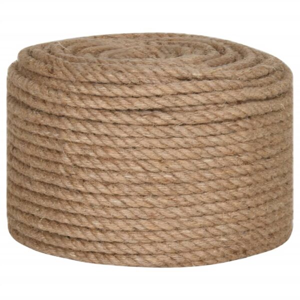 vidaXL Rope 100% Jute 0.4" 3937" - Image 3