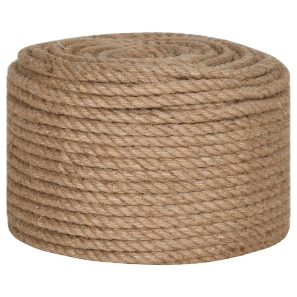 vidaXL Rope 100% Jute 0.6" 3937" - Image 3