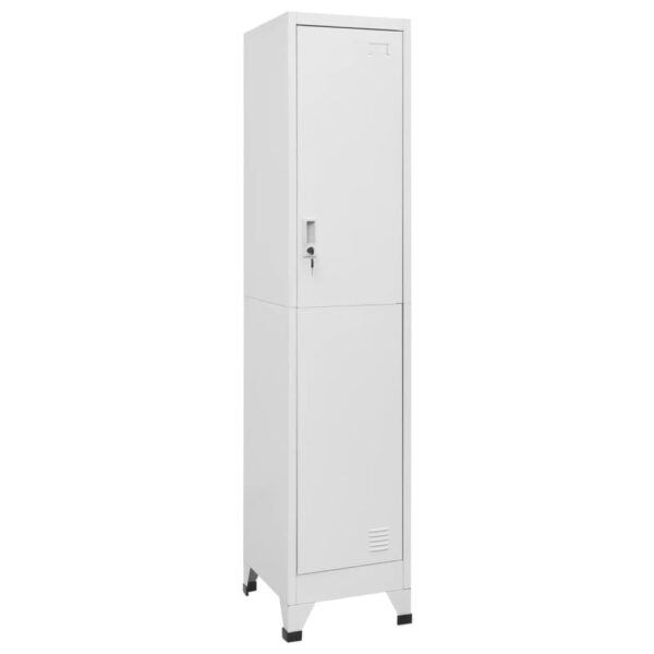 vidaXL Locker Cabinet 15"x17.7"x70.9"