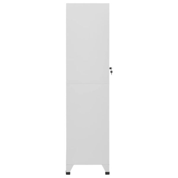 vidaXL Locker Cabinet 15"x17.7"x70.9" - Image 5