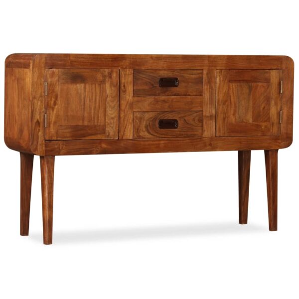 vidaXL Sideboard Solid Wood with Honey Finish 47.2"x11.8"x29.5"