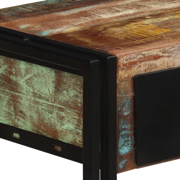 vidaXL Console Table Solid Reclaimed Wood 47.2"x11.8"x29.9" - Image 3