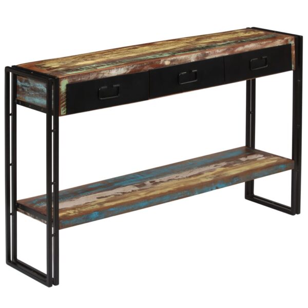 vidaXL Console Table Solid Reclaimed Wood 47.2"x11.8"x29.9" - Image 8