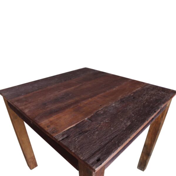 vidaXL Dining Table Solid Reclaimed Wood 32.3"x31.5"x29.9" - Image 7