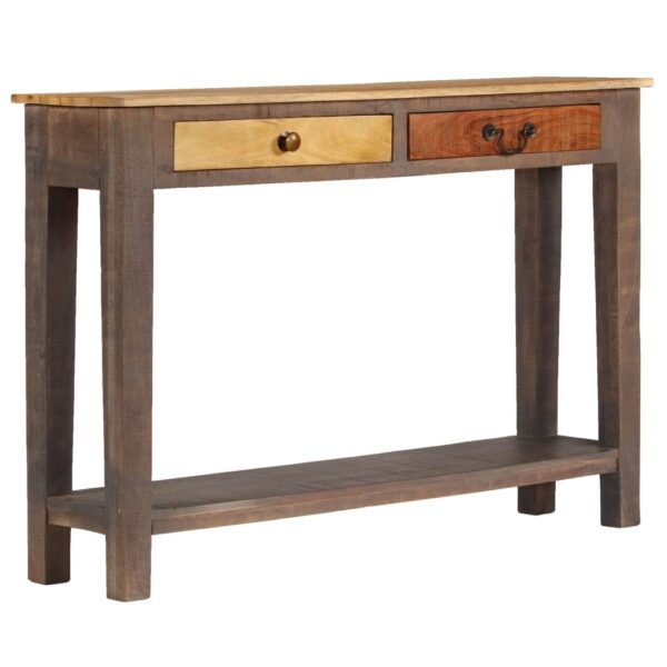 vidaXL Console Table Solid Wood Vintage 46.5"x11.8"x31.5" - Image 11