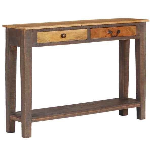 vidaXL Console Table Solid Wood Vintage 46.5"x11.8"x31.5" - Image 9