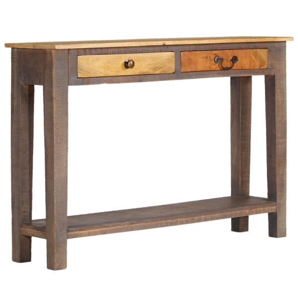 vidaXL Console Table Solid Wood Vintage 46.5"x11.8"x31.5" - Image 10