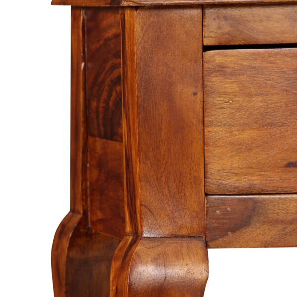 vidaXL Console Table Solid Sheesham Wood 35.4"x12.6"x29.9" - Image 7