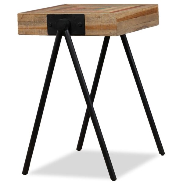 vidaXL Side Table Solid Reclaimed Teak - Image 3