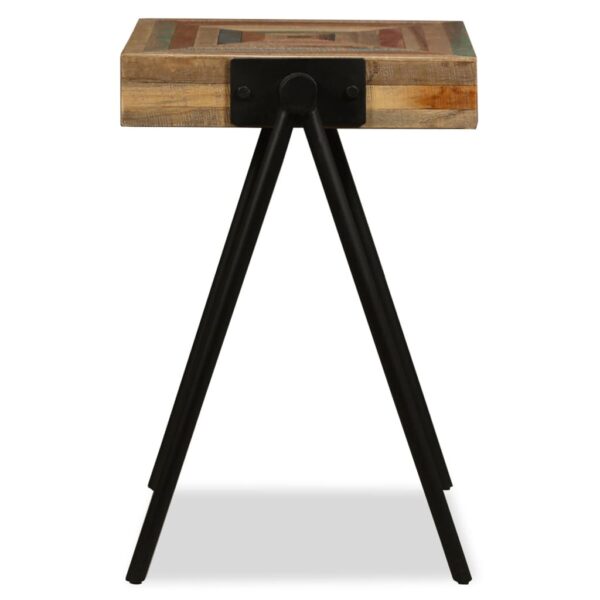 vidaXL Side Table Solid Reclaimed Teak - Image 5