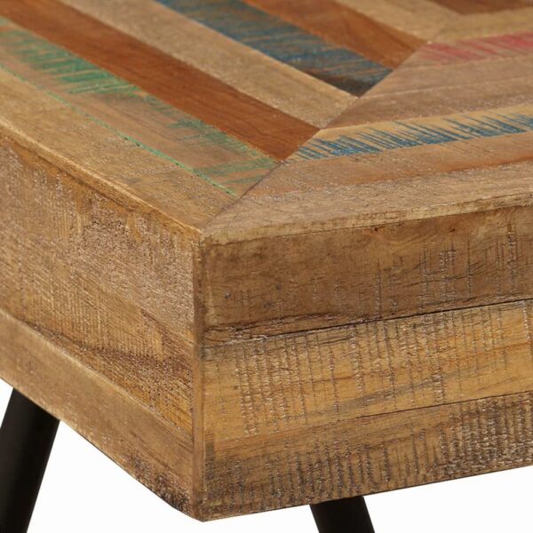 vidaXL Side Table Solid Reclaimed Teak - Image 8