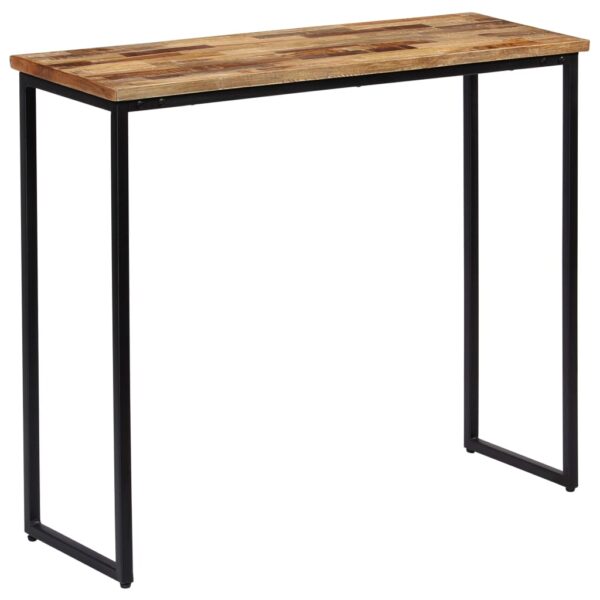 vidaXL Console Table Solid Reclaimed Teak 35.4"x11.8"x29.9"