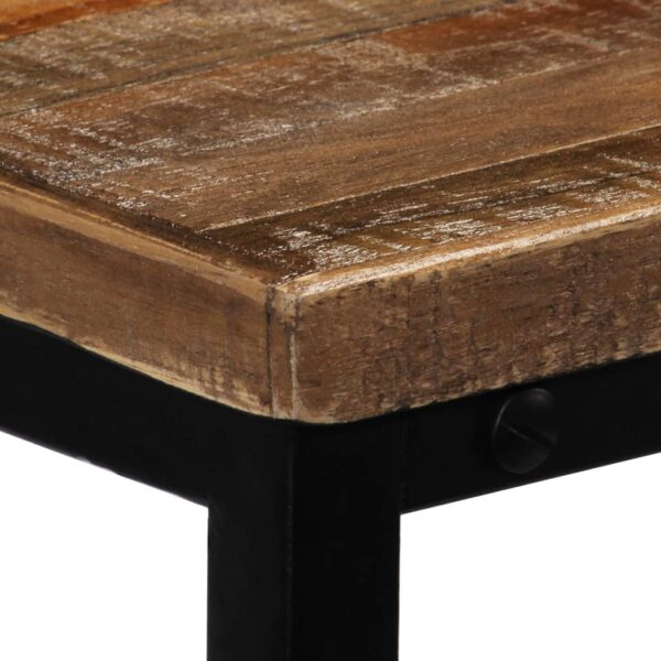 vidaXL Console Table Solid Reclaimed Teak 35.4"x11.8"x29.9" - Image 4