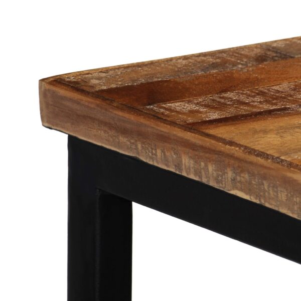 vidaXL Console Table Solid Reclaimed Teak 35.4"x11.8"x29.9" - Image 5