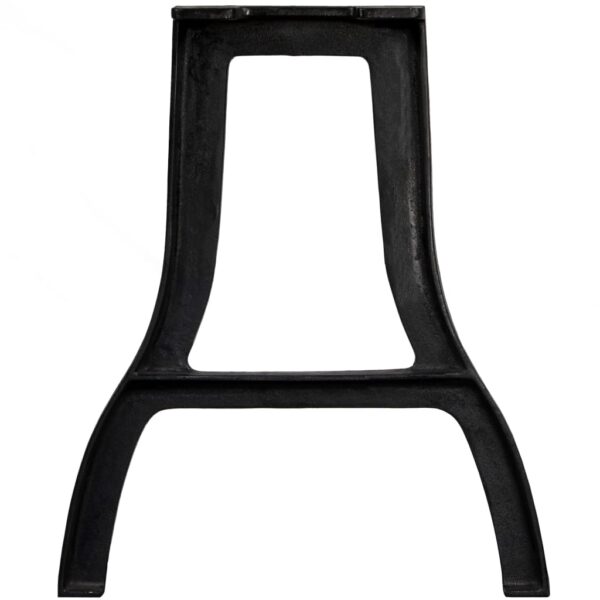 vidaXL Dining Table Legs 2 pcs A-Frame Cast Iron - Image 6