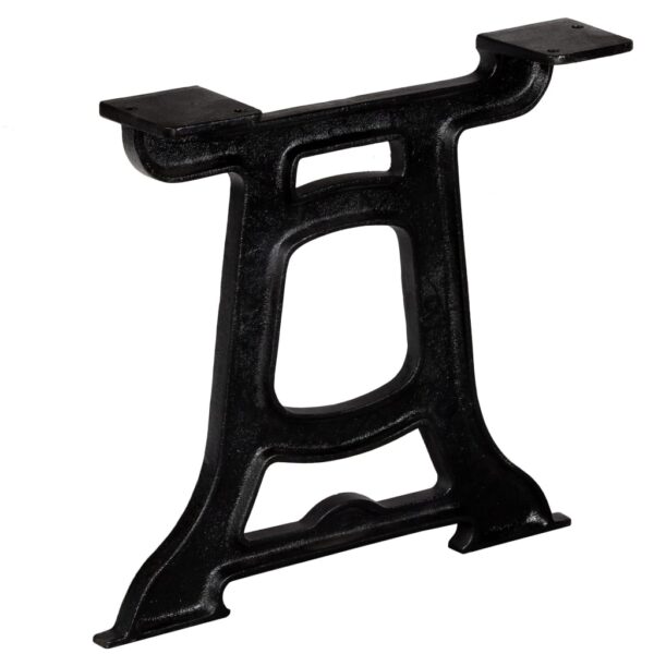 vidaXL Coffee Table Legs 2 pcs Y-Frame Cast Iron - Image 2