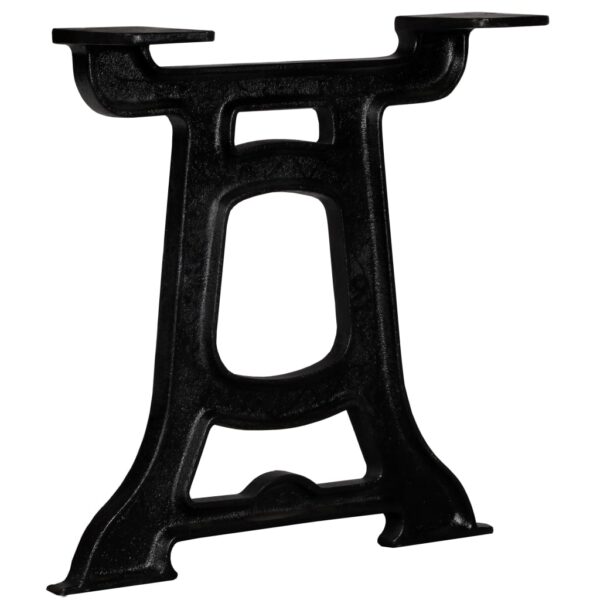 vidaXL Coffee Table Legs 2 pcs Y-Frame Cast Iron - Image 4