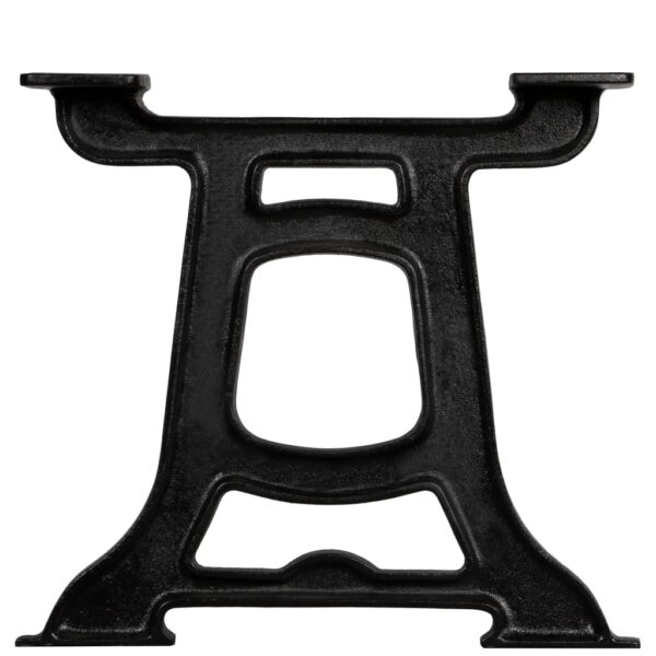 vidaXL Coffee Table Legs 2 pcs Y-Frame Cast Iron - Image 5