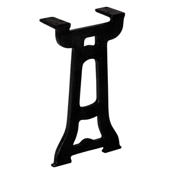 vidaXL Bench Legs 2 pcs Y-Frame Cast Iron - Image 3