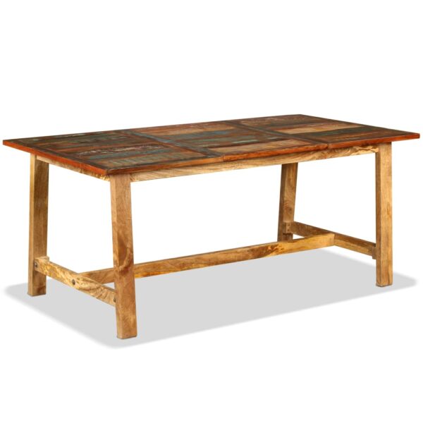 vidaXL Dining Table Solid Reclaimed Wood 70.9" - Image 12