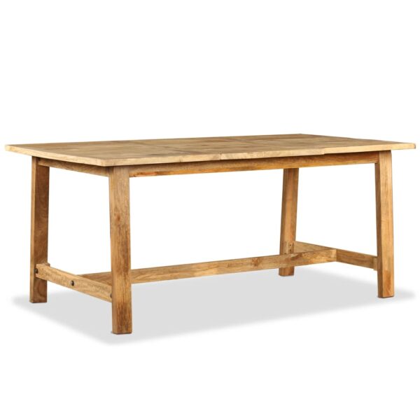 vidaXL Dining Table Solid Mango Wood 70.9" - Image 7