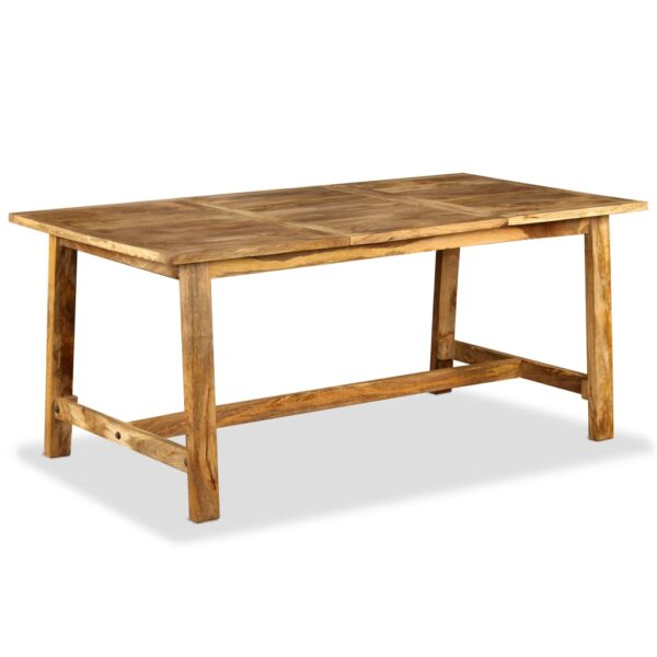 vidaXL Dining Table Solid Mango Wood 70.9" - Image 8