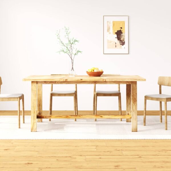 vidaXL Dining Table Solid Mango Wood 70.9"