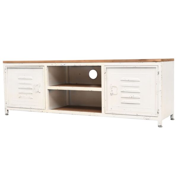 vidaXL TV Stand 47.2"x11.8"x15.7" White