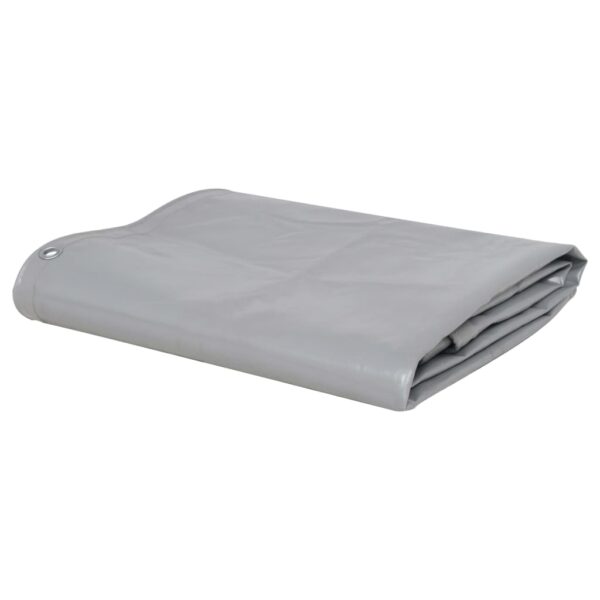 vidaXL Tarpaulin 2.1 oz/ftÂ² 6.6'x9.8' Gray