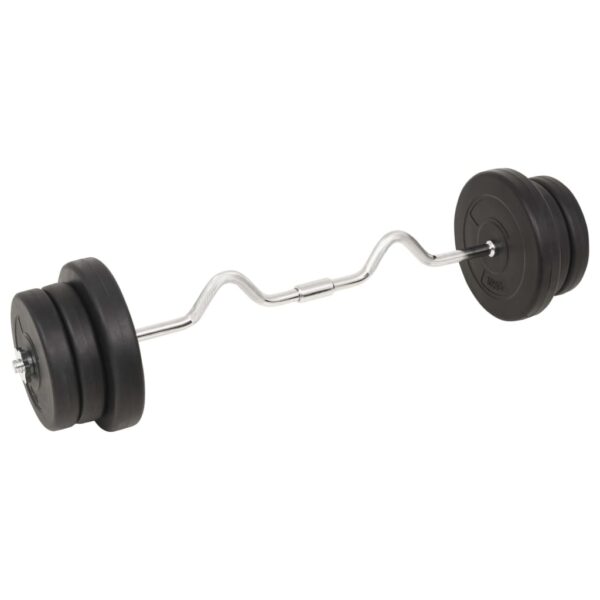 vidaXL Barbell and Dumbbell Set 132.3 lb - Image 7