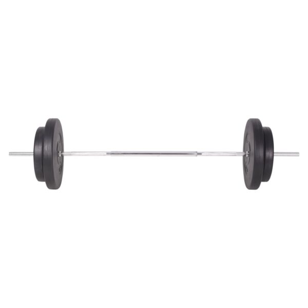 vidaXL Barbell and Dumbbell Set 198.4 lb - Image 7