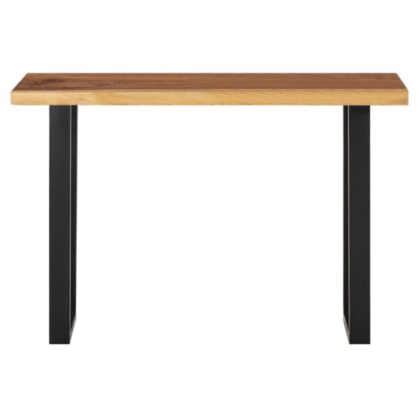 vidaXL Console Table Solid Suar Wood 43.3"x13.8"x29.5" - Image 2