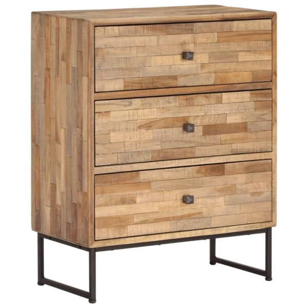 vidaXL Sideboard Reclaimed Teak Wood 23.6"x11.8"x29.5" - Image 12