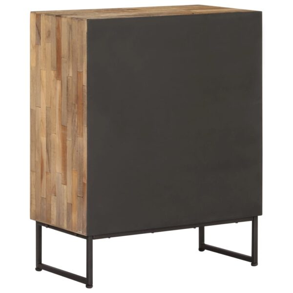 vidaXL Sideboard Reclaimed Teak Wood 23.6"x11.8"x29.5" - Image 3