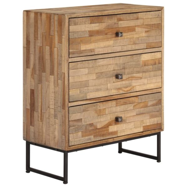 vidaXL Sideboard Reclaimed Teak Wood 23.6"x11.8"x29.5" - Image 10