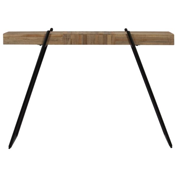 vidaXL Console Table Reclaimed Teak 47.2"x13.7"x31.8" - Image 2