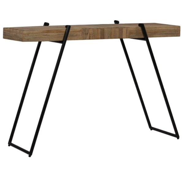 vidaXL Console Table Reclaimed Teak 47.2"x13.7"x31.8" - Image 3