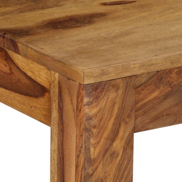 vidaXL Bar Table Solid Sheesham Wood 46.4"x23.6"x42.1" - Image 6