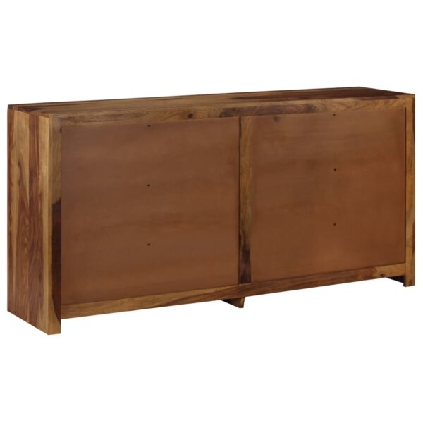 vidaXL Drawer Cabinet Solid Sheesham Wood 63"x15.7"x31.5" - Image 4