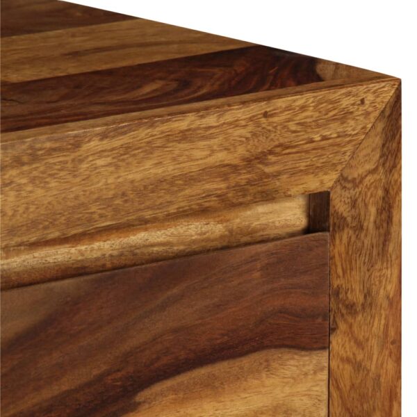 vidaXL Drawer Cabinet Solid Sheesham Wood 63"x15.7"x31.5" - Image 9