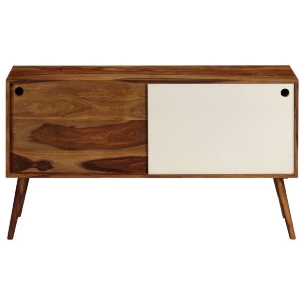 vidaXL Sideboard Solid Sheesham Wood 46.5"x11.8"x26" - Image 2