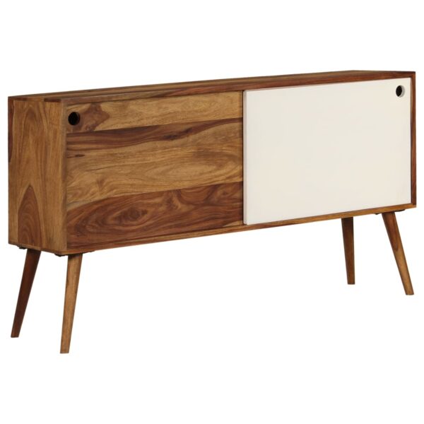 vidaXL Sideboard Solid Sheesham Wood 46.5"x11.8"x26" - Image 11