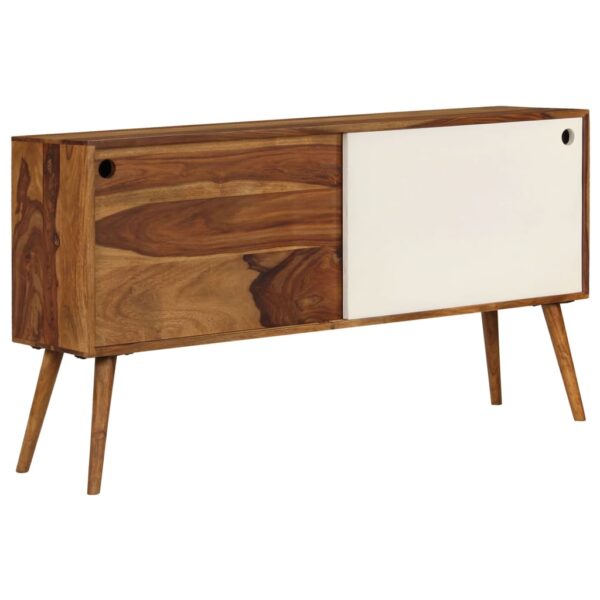 vidaXL Sideboard Solid Sheesham Wood 46.5"x11.8"x26" - Image 12