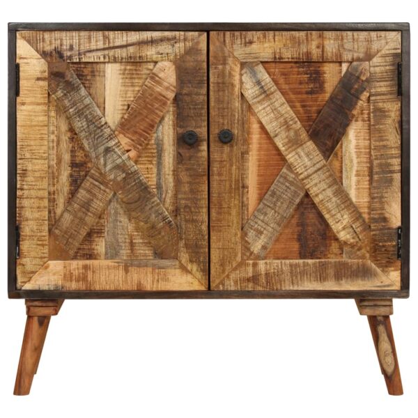 vidaXL Sideboard Solid Mango Wood 33.5"x11.8"x29.5" - Image 2