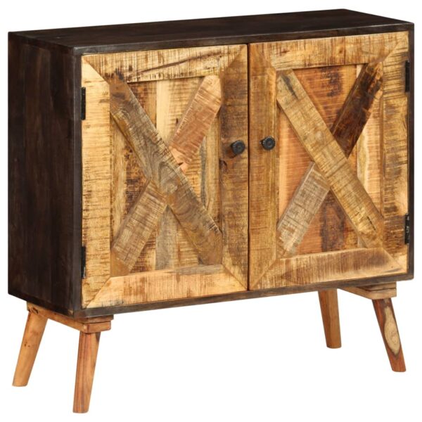 vidaXL Sideboard Solid Mango Wood 33.5"x11.8"x29.5" - Image 11