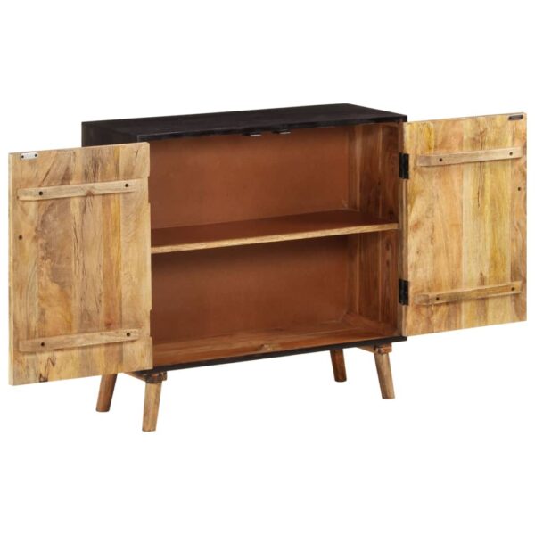 vidaXL Sideboard Solid Mango Wood 33.5"x11.8"x29.5" - Image 3