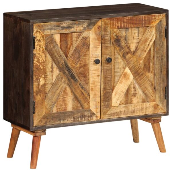 vidaXL Sideboard Solid Mango Wood 33.5"x11.8"x29.5" - Image 8